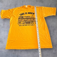 1989 Talking Tops Screen Printed Graphic T-Shirt This When You Can Take My Guns