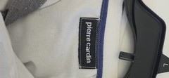 Men’s Pierre Cardin Sz Medium Polyester Cotton Blend Short Sleeve Pullover Shirt