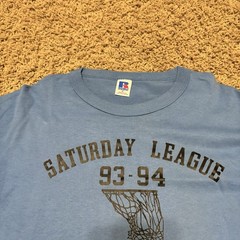 Vtg Russell Athletic XL Single Stitch Shirt USA Made 1993-94 Saturday Basketball