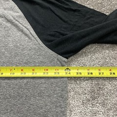 BCG Shirt Mens XL Gray Raglan Colorblock Baseball Tee Soft Casual Adult Lounge