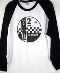 The SPECIALS-2 Tone Records-SKA-Mens Long Sleeve T-Shirt-XL Extra Large-80s