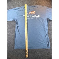 Tigerwear Collection Auburn Tigers Men XL Blue Pocket T-Shirt NCAA Graphic Tee