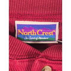 VTG North Crest Mens XL Henley Shirt Colorblock Ribbed Navy Burgundy Long Sleeve