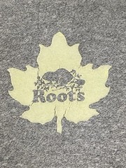 Roots Canada True Strong Free Long Sleeve Shirt Adult Large Gray XL