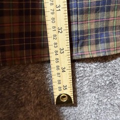 Polo Ralph Lauren L/S Brown, Blue & Green Plaid Button Down Collared Shirt Large