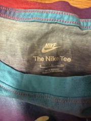 Nike Sportswear Mens T-Shirt Baltic Blue/Pinksicle/Action Grape Size Small ’23