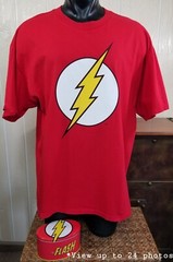 DC Comics Originals THE FLASH T-shirt Men’s Sz XXL Bioworld Collector Tin