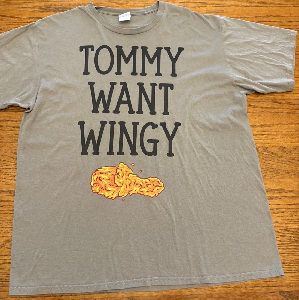Tommy Want Wingy Tommy Boy Movie Soft T Shirt XL Chris Farley 90s Movie Quotes