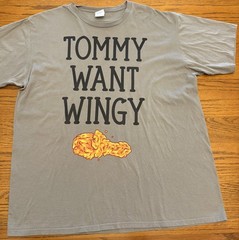 Tommy Want Wingy Tommy Boy Movie Soft T Shirt XL Chris Farley 90s Movie Quotes