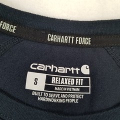 Carhartt Force Men’s Navy Smart Mechanical Solutions Pocket T-Shirt Size Small