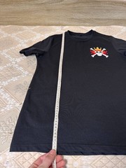 One Piece x Burger King Flame Grilling T Shirt Anime Japan Mens Size L Black