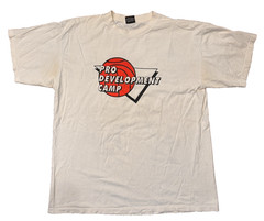 Vintage AND 1 PRO DEVELOPMENT BASKETBALL CAMP T-Shirt TRASH TALK MIXTAPE TOUR