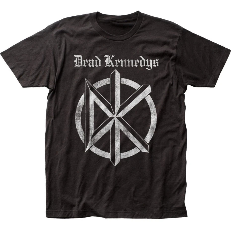 Dead Kennedys Old English Logo T Shirt Men’s Punk Rock Music Band Black S-5XL