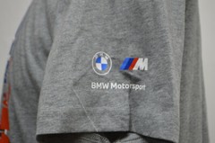 NEW Puma Men’s Large BMW MMS Motorsport Graphic Tee grey heather 531194-03