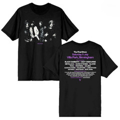 Black Sabbath Back To The Beginning 2025 Tour Final Show Cotton T Shirt