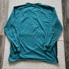 NFL Vintage Y2K Retro Classic Sports Two-Tone Miami Dolphins XL Longsleeve