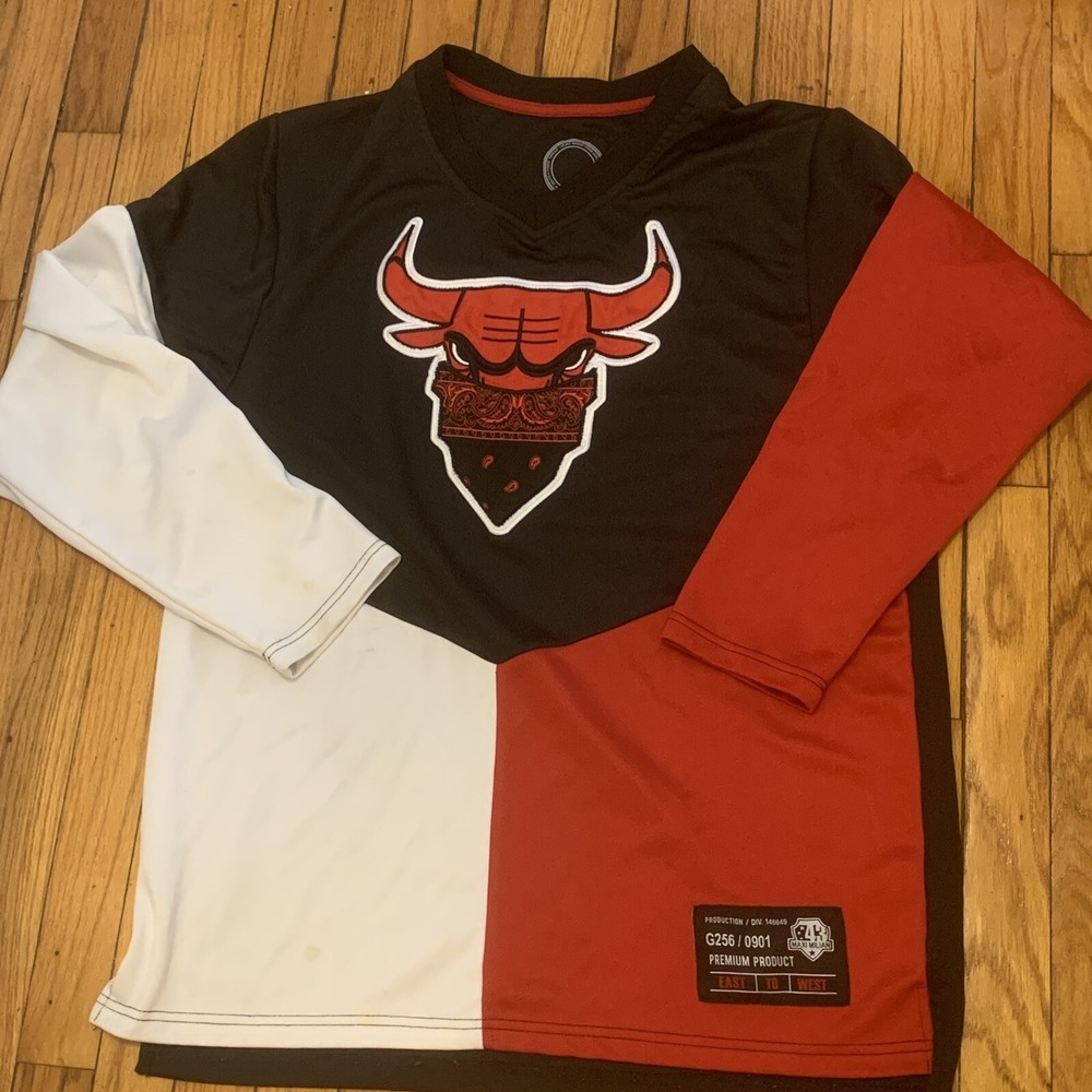 Maxi Milian Long Sleeve Shirt – Michael Jordan “GOAT” Chicago Bulls USA Size XL