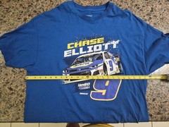 Chase Elliott #9 NAPA Auto Parts Hendrick Motorsports NASCAR T-Shirt Blue Sz XL