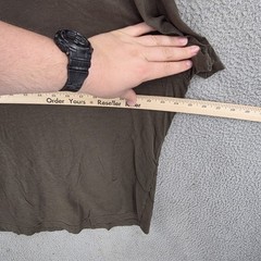 Buck Mason Shirt Mens 2XL Green Slub Classic Tee