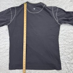 Kuhl Shirt Mens Large Kommando Crew 100% Cotton Long Sleeve Pocket Outdoor Men L