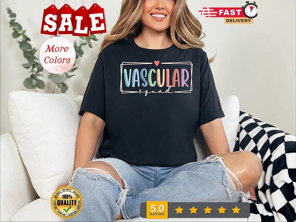Vascular Squad Shirt, Vascular Nurse Shirt, Vascular Nurse, Vascular Nurse