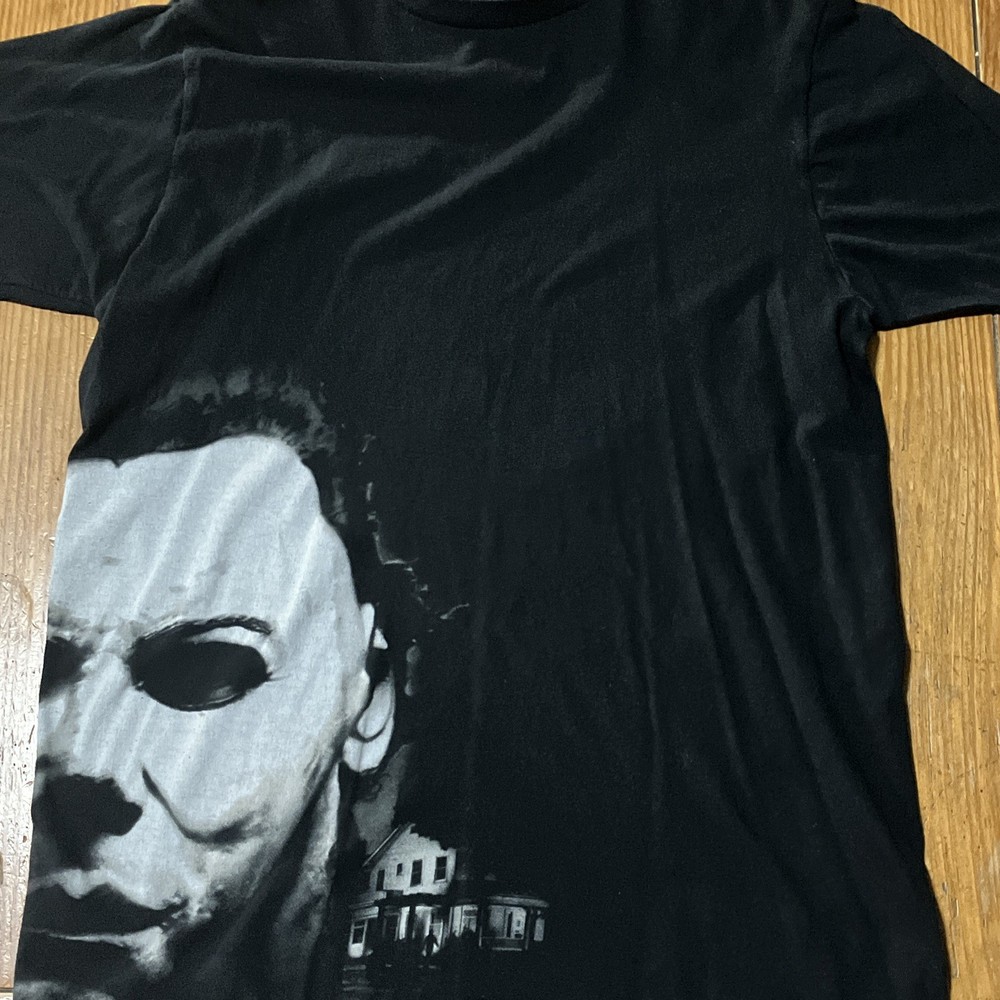 Vintage 2005 Halloween Michael Myers Black Graphic T-Shirt Men’s M