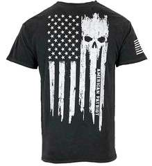 Howitzer Style Men’s T-Shirt PATRIOT TORN Military Grunt S M L XL 2XL 3XL 4XL
