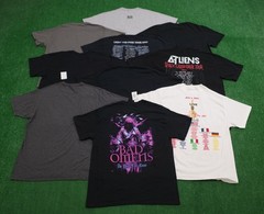 Lot of 10 Rock N Roll Band Concert Tour T-Shirt Tees Mens Size Large Rock Music
