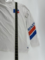 VNTG Y2K Russell Athletic Heritage Antonio Long Sleeve 100% Cotton T-Shirt Large