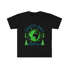 Earth Day T-Shirt Earth Day Everyday Love Support For Environment Unisex Tee