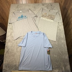 MIXED LOT OF 5 Men’s L Tommy Bahama/Mossy Oak/Ozark Trails T Shirts SEE DESC