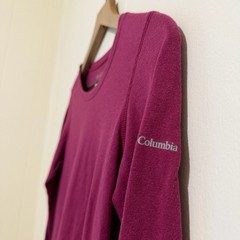 Columbia Omni-Wick Women’s Long Sleeve Performance Shirt Pink Magenta Size S