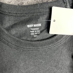 Buck Mason Vintage Black Tough Knit 90s Boxy T Shirt Men’s size S NWT
