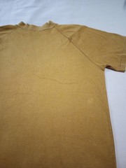 Vintage Hang Ten Shirt Mens Large Brown Single Stitch Embroidered Feet