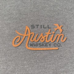 Still Austin Whiskey Co Shirt Mens XL Gray Texas Hill Country Graphic Tee