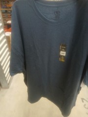 Athletic Works No Pocket Cotton Tee Men’s Size 4XL Blue Cove Heather NWT