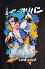 HOT TOPIC STREET FIGHTER Short Sleeve Black T-Shirt Small NWT