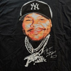 Headgear Classics Men’s Black XL Fat Joe Graphic T-Shirt Cotton Crew Neck