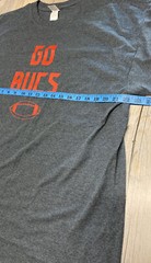 Tampa Bay Buccaneers Mens T Shirt Go Bucs God Bless Our Troops Vets XL