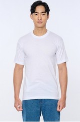 Premium 100% Cotton Classic White T-Shirt | Soft Comfy Crew Neck