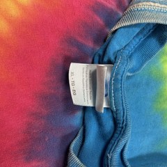 Colortone Tie-Dye Shirt Mens XL “199X” White Paint Style Graphic Large Brush “X”