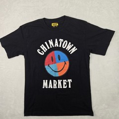 Chinatown Market Mens Smiley Original Black Short Sleeve T Shirt Size M