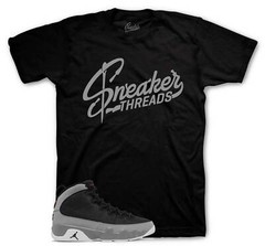 Shirt To Match Jordan 9 Particle Grey – Sneaker Threads Logo Tees