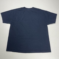 Vtg NYPD Police Crest Logo Mens Shirt 2XL Navy Spellout NYC City Retro Classic