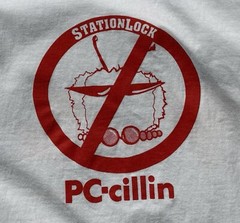 Rare VTG PC-cillin T Shirt XL China School Tech Campaign Trend Micro Promo Tee
