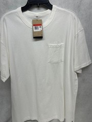 Nike Sportswear Premium Essentials Pocket Tee Shirt Mens Large White Minimalist