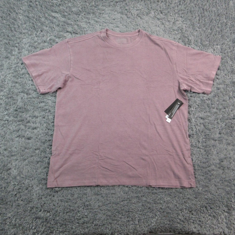 LEGENDS Shirt Mens L Purple Crew Neck Short Sleeve Tagless Cotton Modal NWT