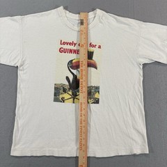 Vintage Guinness Beer T Shirt 90s Toucan Fits L Single Stitch Paper Thin Lovely