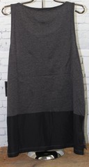 Tavik Men’s Roland Tank Sleeveless Shirt Medium Heather Jet Black New