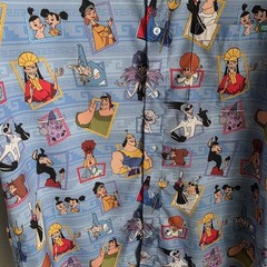 RSVLTS Disney Emporer’s New Groove “Boom Baby” Kunuflex XL Button Up Shirt